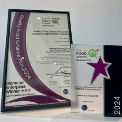 Diamond Award — Quality Food Scheme Plus